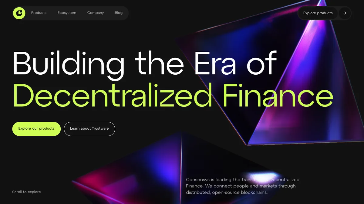 Consensys - Building the Era of Decentralized Finance