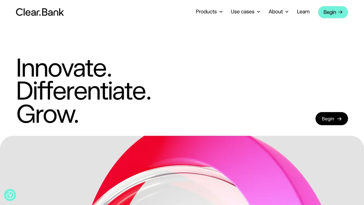 ClearBank | The bank built for game changers